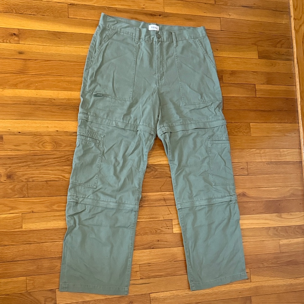 Pistola Sage Green Cargo Pants